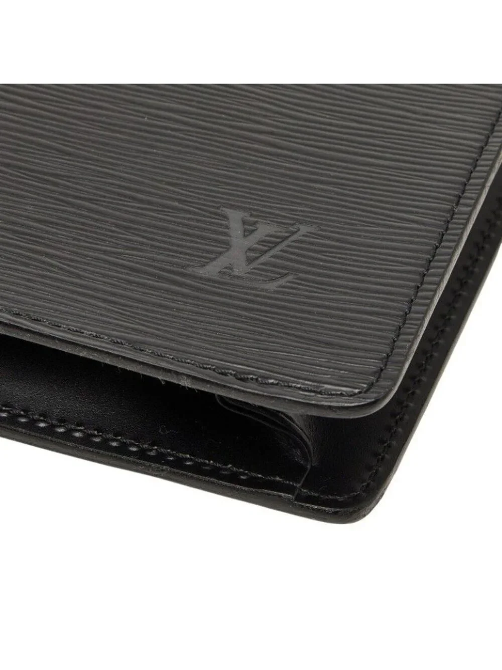 Louis Vuitton Epi Porte Documents Bandouliere Business Shoulder Bag 2-Way Black
